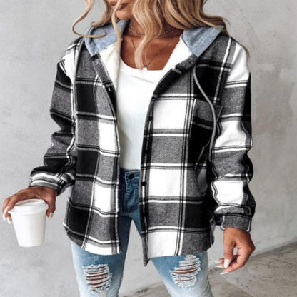 Avelena | Damen Winterjacke mit Kapuze