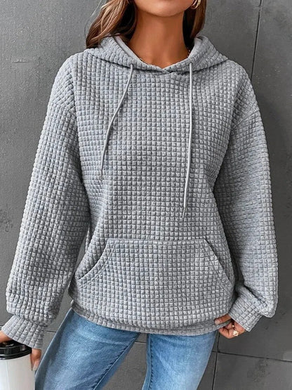 Avelena | Sweatshirt mit Kapuze in Relief