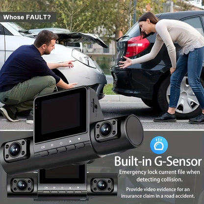 Avelena | DriveSecure | Dashcam – LED-Bildschirm und Fahrersteuerung