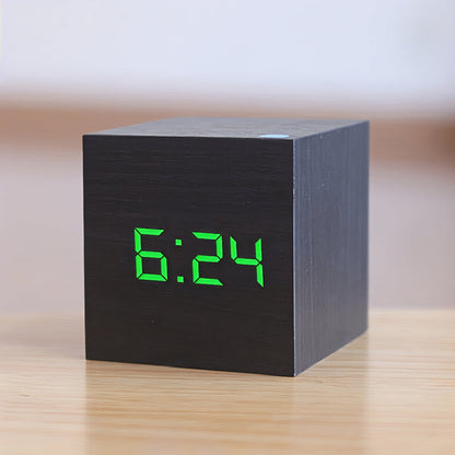Avelena | Digital Wooden LED Alarm Clock