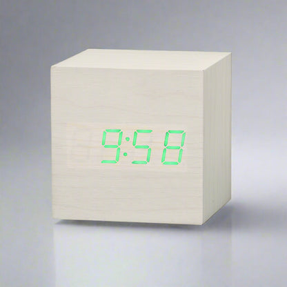 Avelena | Digital Wooden LED Alarm Clock