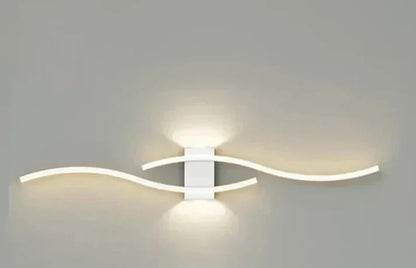 Avelena | Virella Wave LED Wandleuchte | Modernes Design | Warmweiß | Energiesparend