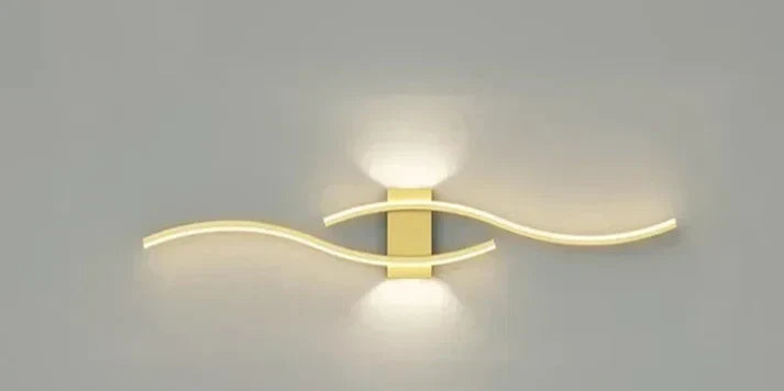Avelena | Virella Wave LED Wandleuchte | Modernes Design | Warmweiß | Energiesparend