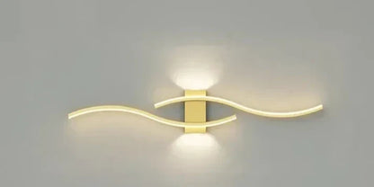 Avelena | Virella Wave LED Wandleuchte | Modernes Design | Warmweiß | Energiesparend