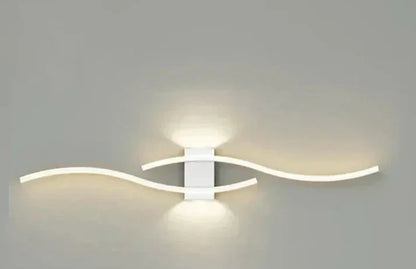 Avelena | Virella Wave LED Wandleuchte | Modernes Design | Warmweiß | Energiesparend