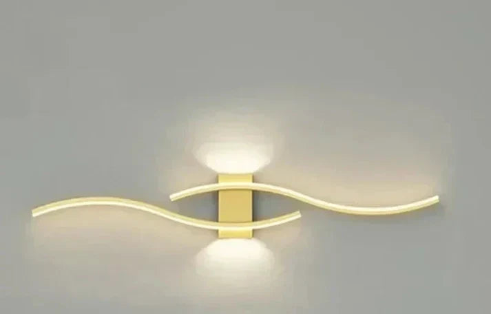 Avelena | Virella Wave LED Wandleuchte | Modernes Design | Warmweiß | Energiesparend