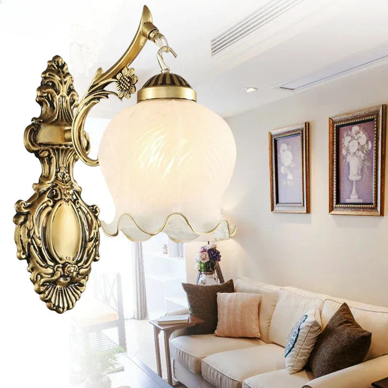 Avelena | Vintage-Wandlampe im europäischen Stil