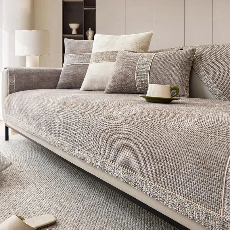 Avelena | CouchTect – hochwertige Couchabdeckung aus Leinen