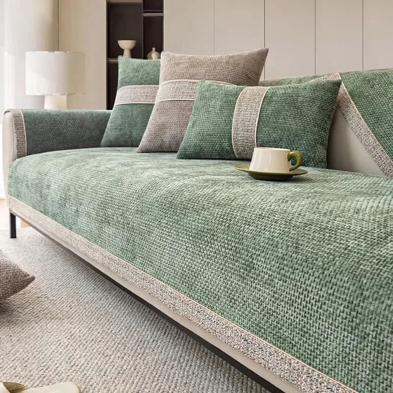 Avelena | CouchTect – hochwertige Couchabdeckung aus Leinen