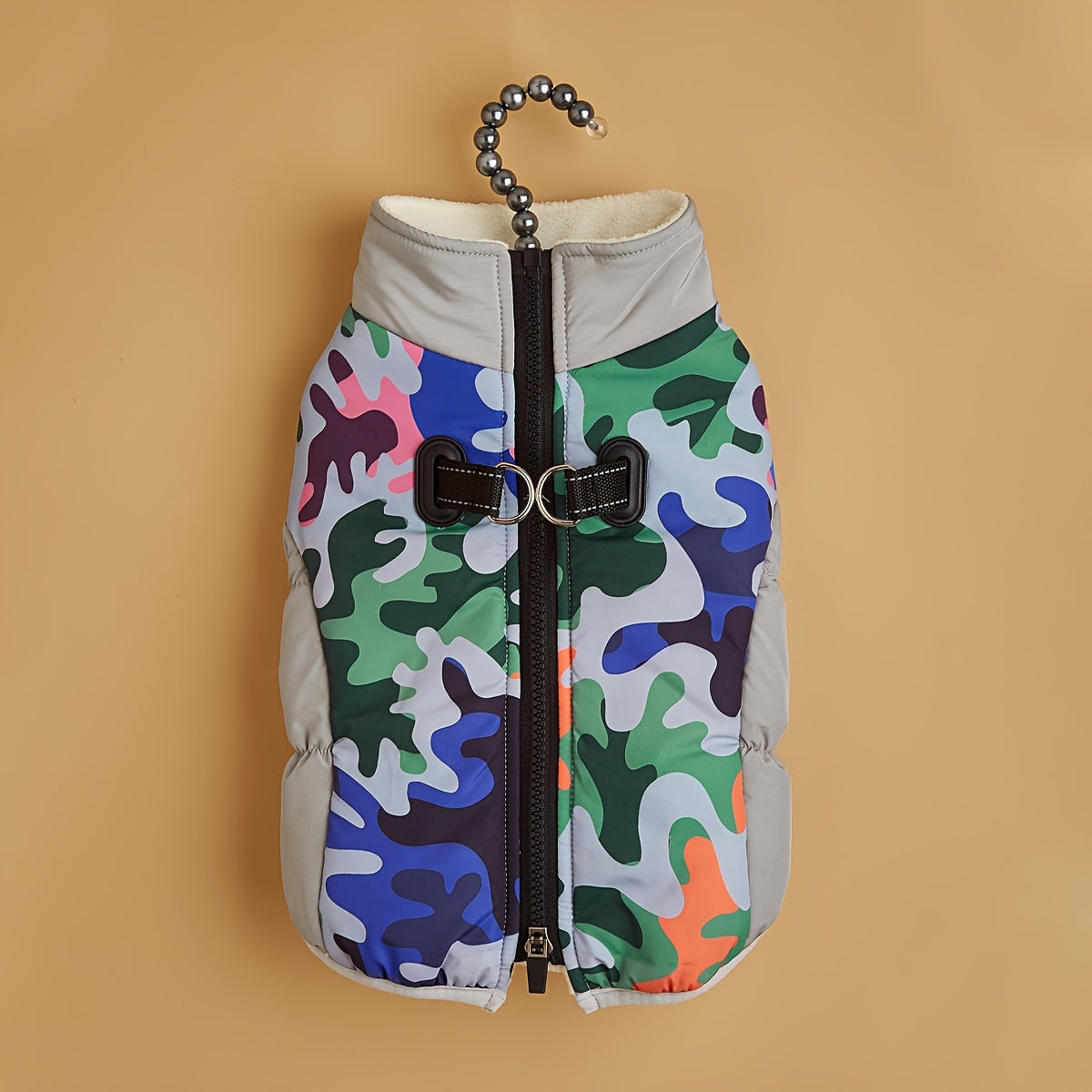 Avelena | Arcticpaw Frenchie Warme Jacke Wasserdicht Winter Gemütliche Jacke Mit Leine Seil