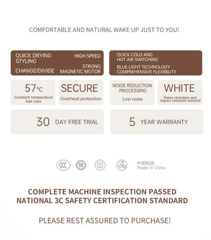 Avelena | BlowLux | Leistungsstarker Haartrockner für glänzendes Haar