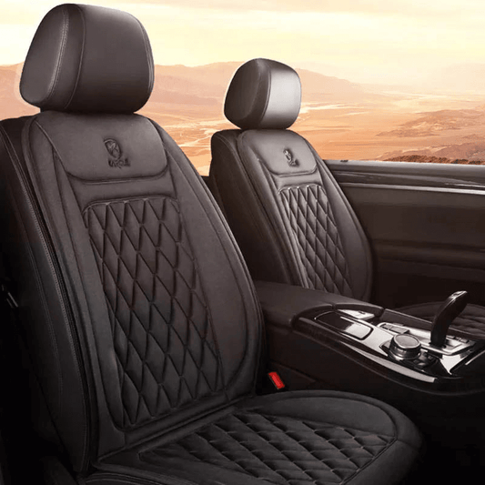 Avelena | beheizte Autositzauflage | Einstellbare Temperaturregelung 30℃-65℃ für Autos, Lastwagen & Hausgebrauch