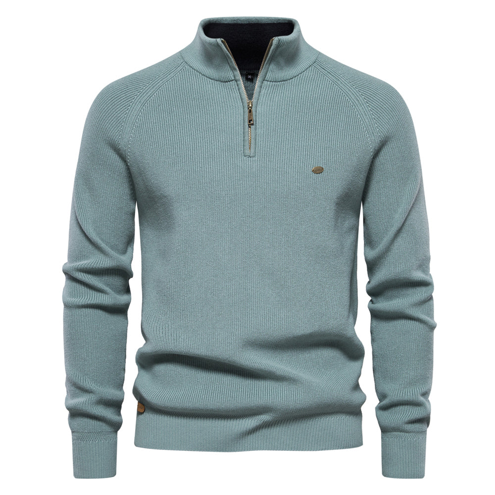 Baumwoll-Casual-Herrenpullover