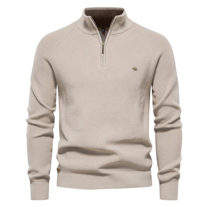 Baumwoll-Casual-Herrenpullover