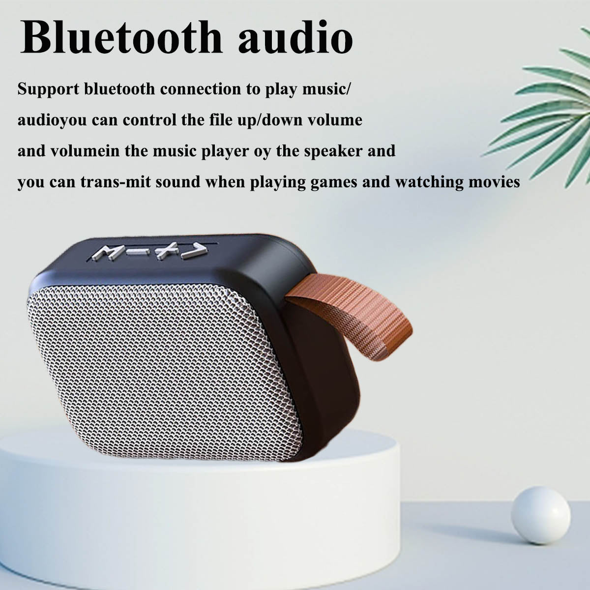 Avelena | Tragbarer Bluetooth Lautsprecher mit Hifi Klang