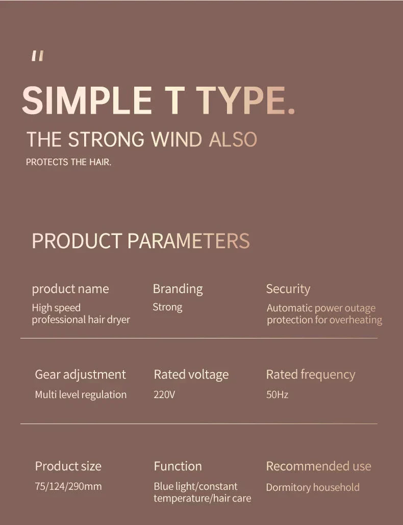 Avelena | BlowLux | Leistungsstarker Haartrockner für glänzendes Haar