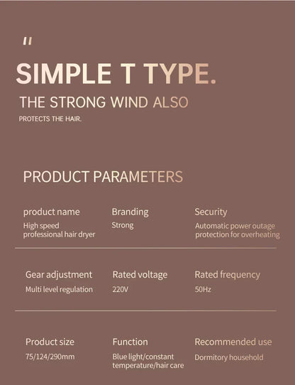 Avelena | BlowLux | Leistungsstarker Haartrockner für glänzendes Haar