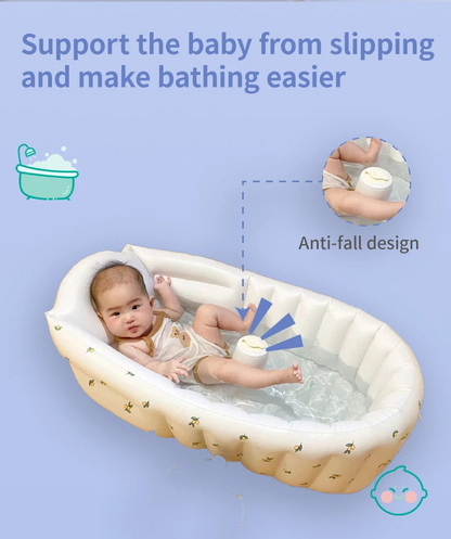 Avelena | SplashNest – Das mobile Badeparadies für dein Baby
