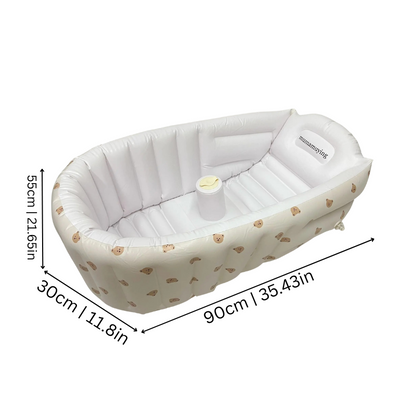 Avelena | SplashNest – Das mobile Badeparadies für dein Baby