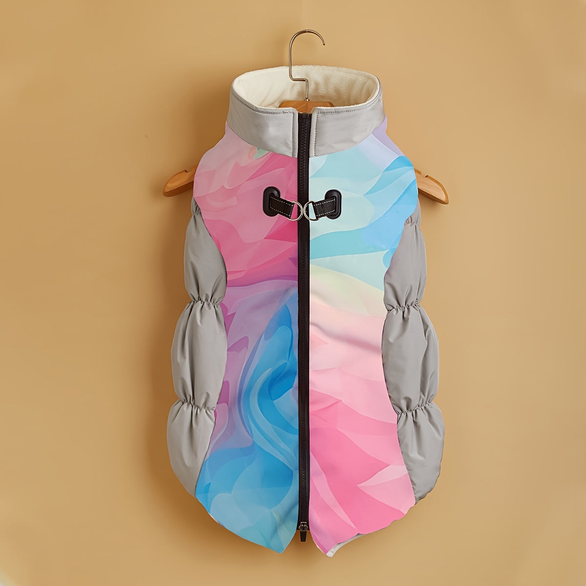 Avelena | Arcticpaw Frenchie Warme Jacke Wasserdicht Winter Gemütliche Jacke Mit Leine Seil