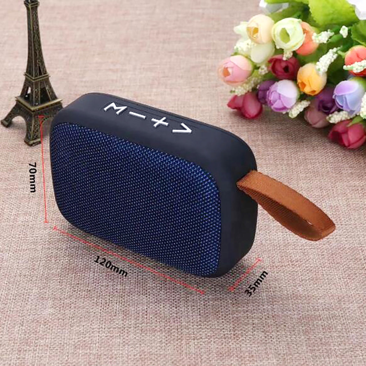 Avelena | Tragbarer Bluetooth Lautsprecher 3D Stereo Musikspieler mit Hifi Sound