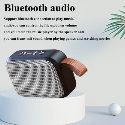 Avelena | Tragbarer Bluetooth Lautsprecher 3D Stereo Musikspieler mit Hifi Sound