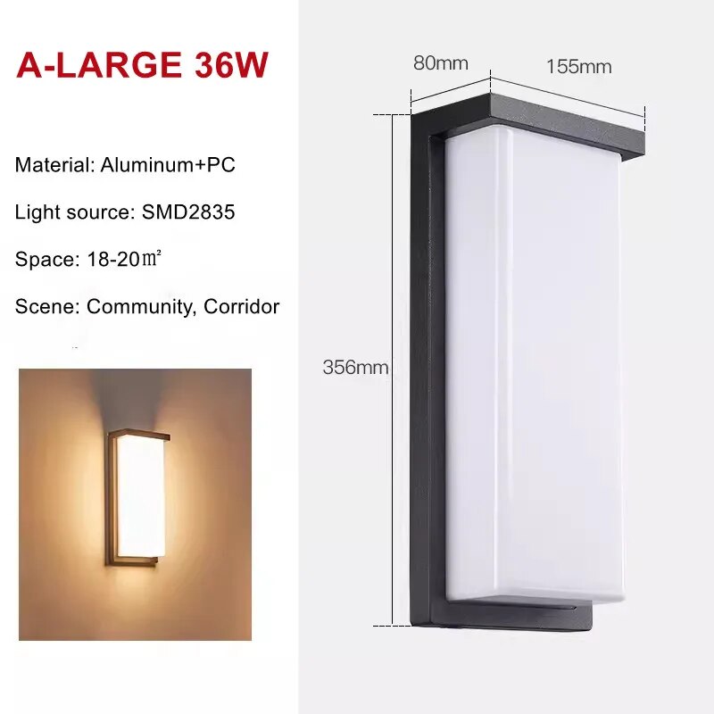 Avelena | LED Außenwandleuchte
