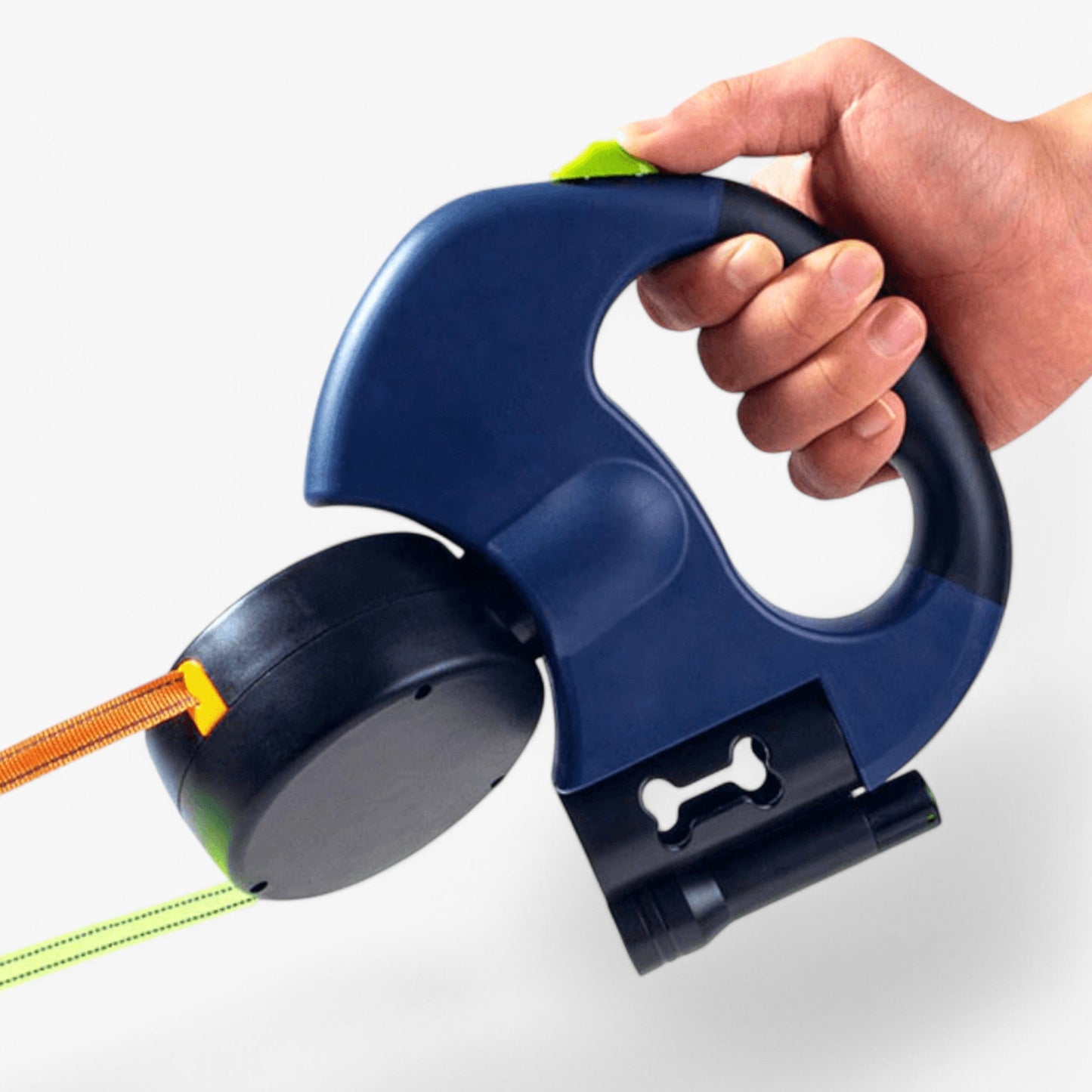 Avelena | Doppelleine für Hunde mit 360° drehbaren, ausziehbaren Leinen