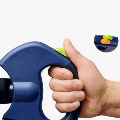 Avelena | Doppelleine für Hunde mit 360° drehbaren, ausziehbaren Leinen