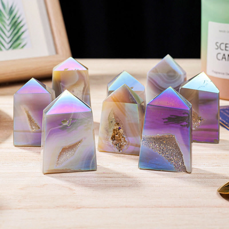 Avelena | Frendorf Engel Aura Quarz Kristallstäbe Edelsteindekor