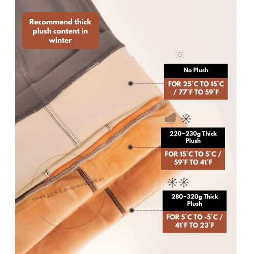 Avelena | Transparente Wärmepolstergefütterte Elastische Leggings