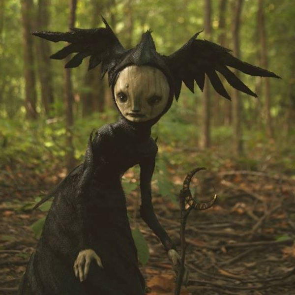 Avelena | DarkWitch Statuen – Dunkle Harz Hexen Statuen für Halloween & Gothic Dekoration