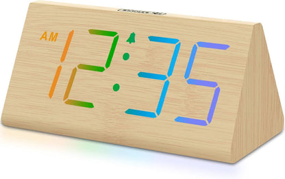 Avelena | Drei Digitale Wecker Mit Usb-Anschluss, Lauter Alarm, Dimmer Und Schlummerfunktion
