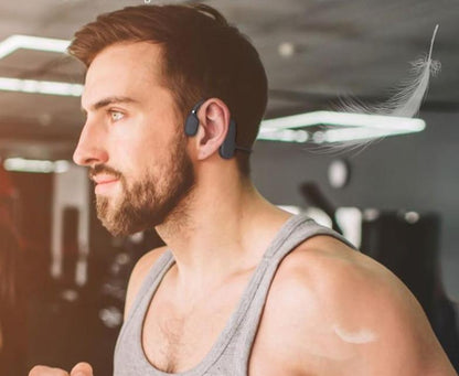 Avelena | Bequeme Knochen Kopfhörer Bluetooth Wasserdicht
