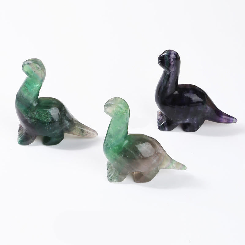 Avelena | Frendorf 2,5 Zoll Kristall Dinosaurier Zuhause Dekoration Edelstein Deko