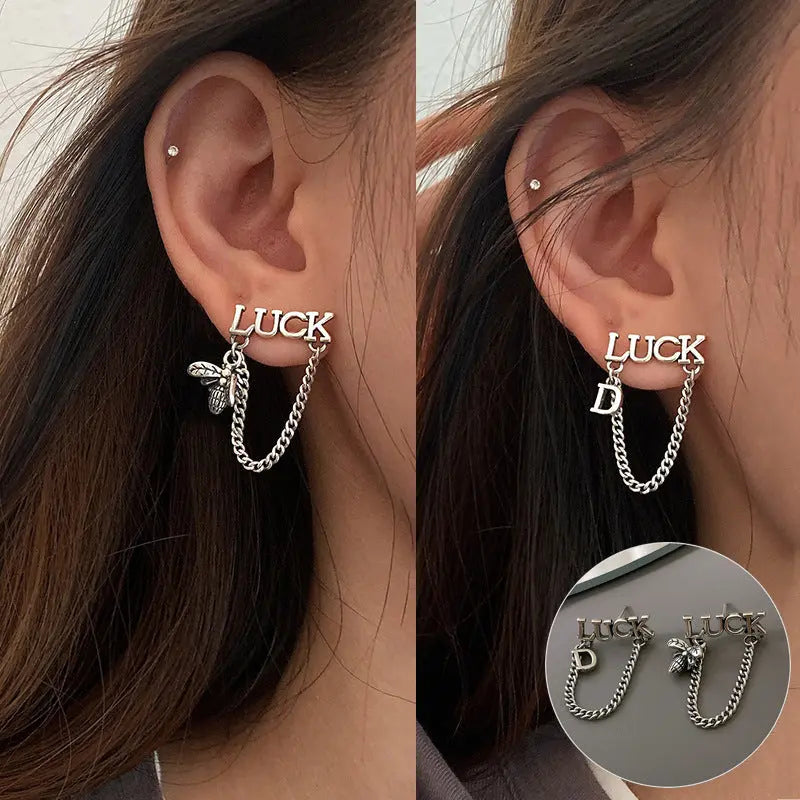 Avelena | 925 Silber Lava Stud Ohrringe: Ausdrucksvolle Persönlichkeit Schmuck