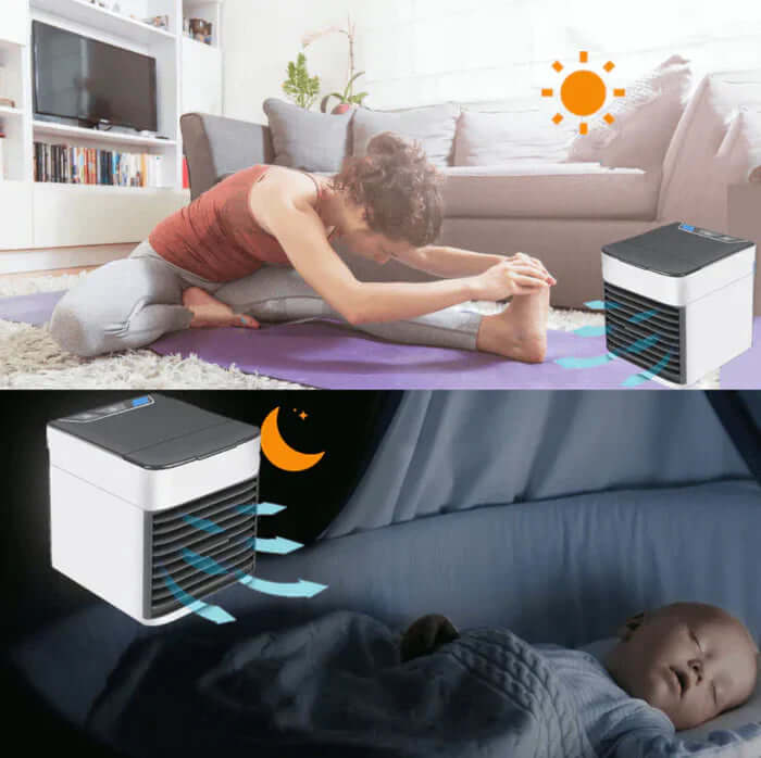 Avelena | Tragbare Mini-Klimaanlage 3-in-1 Luftkühler