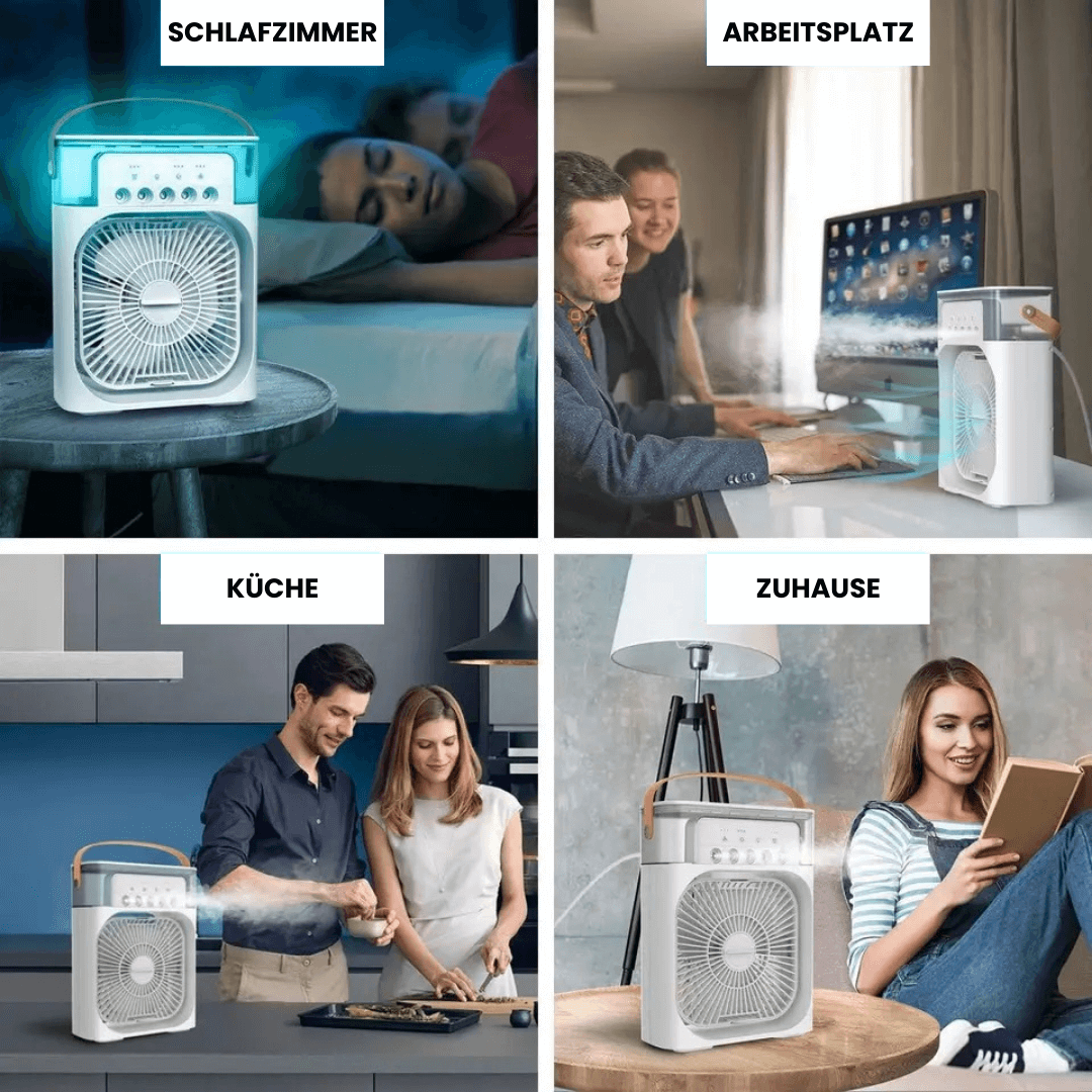 Avelena | Tragbare Mini-Klimaanlage Kompakte Kühlung