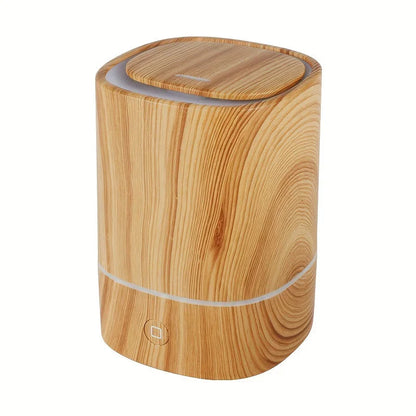 Avelena | Ultraschall-Luftbefeuchter mit Holzoptik – Leiser Aromadiffuser mit LED & Automatischer Abschaltung