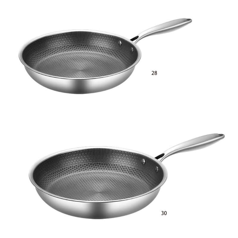 Avelena | Antihaft-Bratpfanne 28Cm Edelstahl Induktion Kratzfest