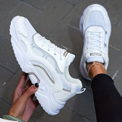 Avelena Modische Plattform-Chunky Sneakers für Damen | Perfekt für den Alltag