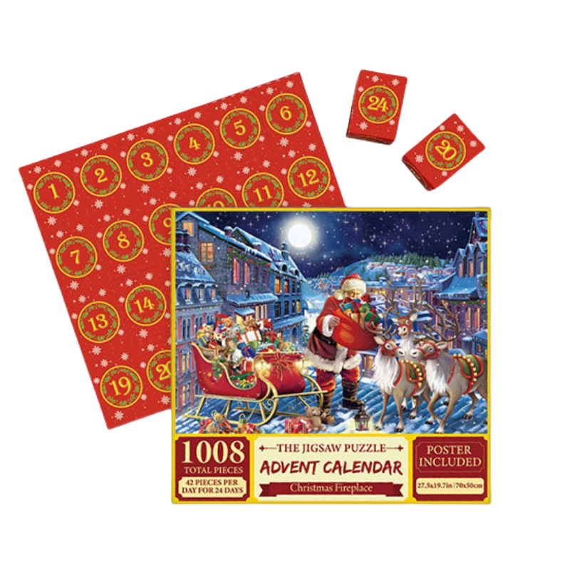 Avelena | Adventskalender Weihnachtspuzzle