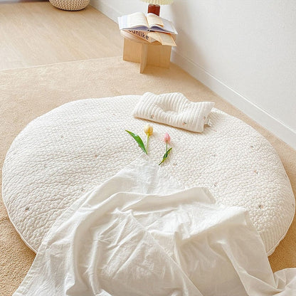 Avelena | Bären-Stickerei Baby Krabbelmatte