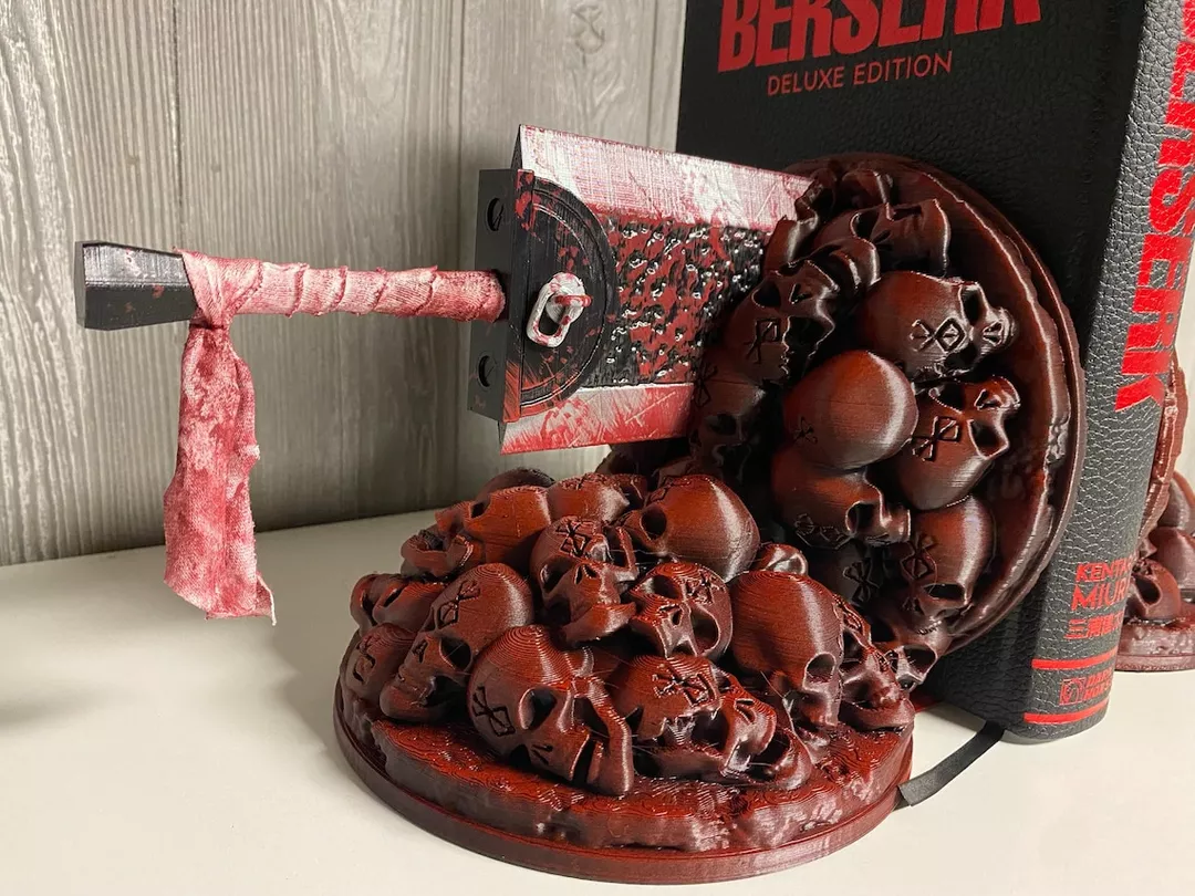 Avelena | Berserk Buchstützen - Dragonslayer, Geschenk für sie|ihn