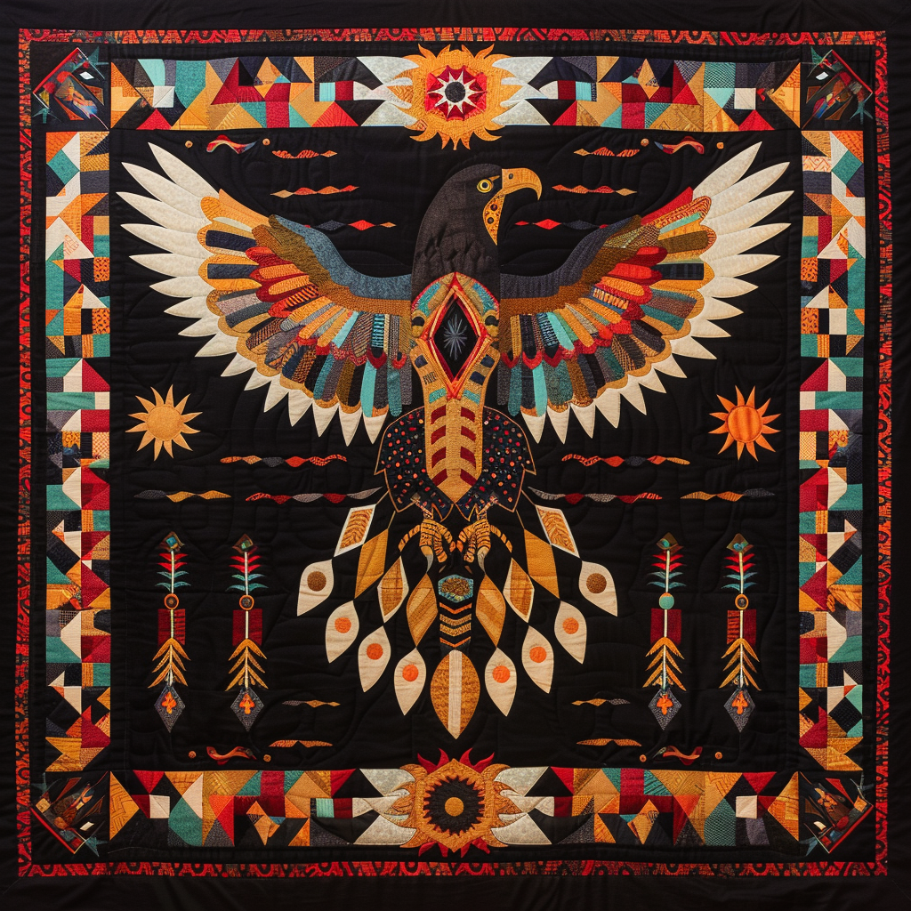 Avelena | Eagle Native American Quilt