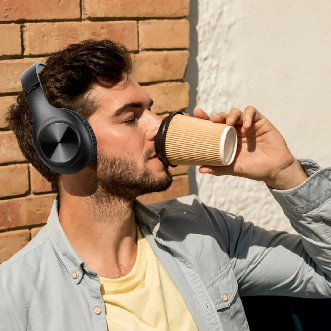 Avelena | Zusammenklappbare Over-Ear Bluetooth Kopfhörer