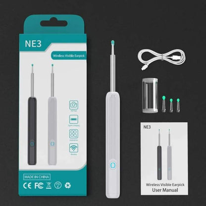 Avelena | EarScope Pro Ohrenwachsentfernungs-Kit | Hochauflösende Kamera & LED-Lichter für sicheren Gebrauch zu Hause