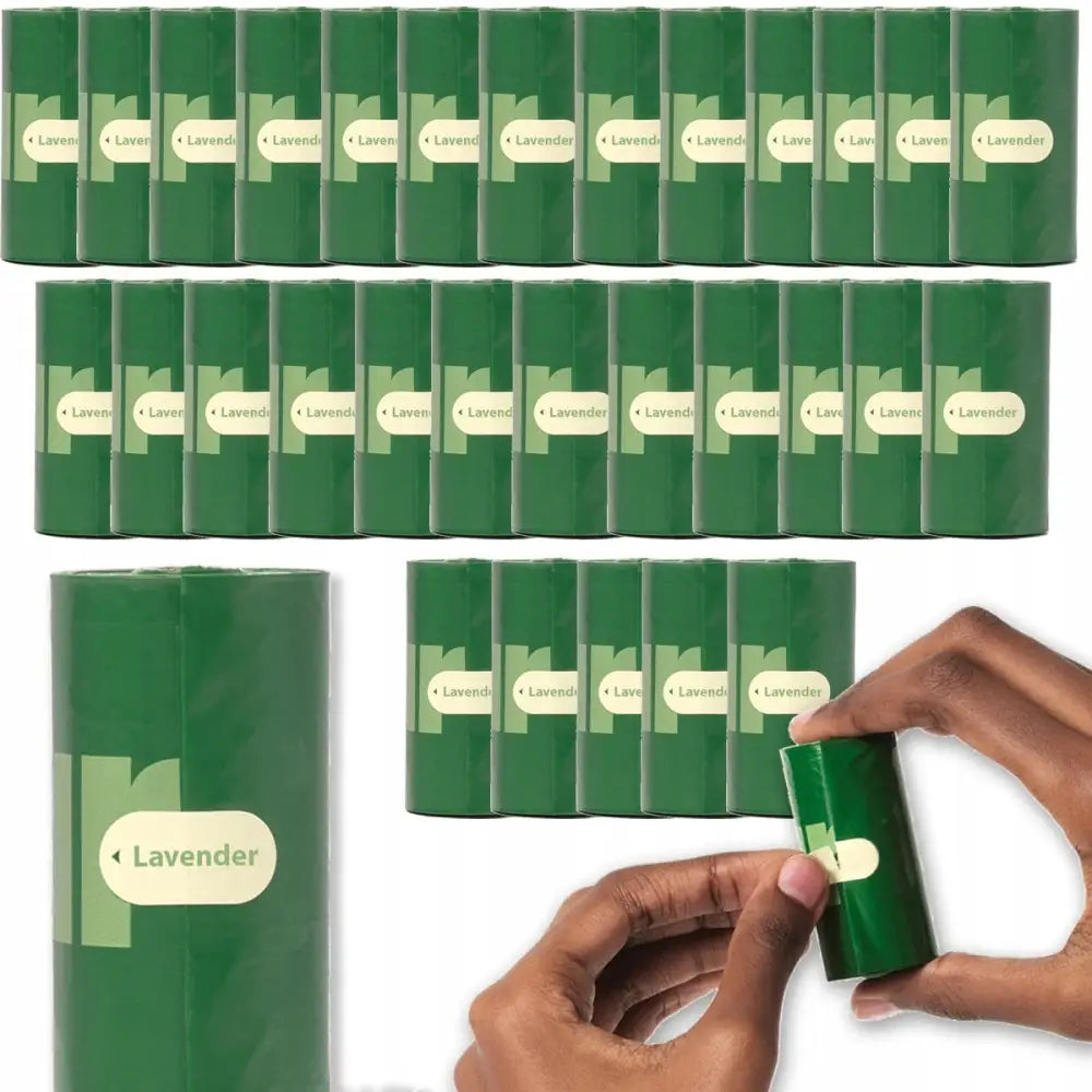 Avelena | Earth Rated Lavendelduftende Beutel für Hundekot 450 Stück