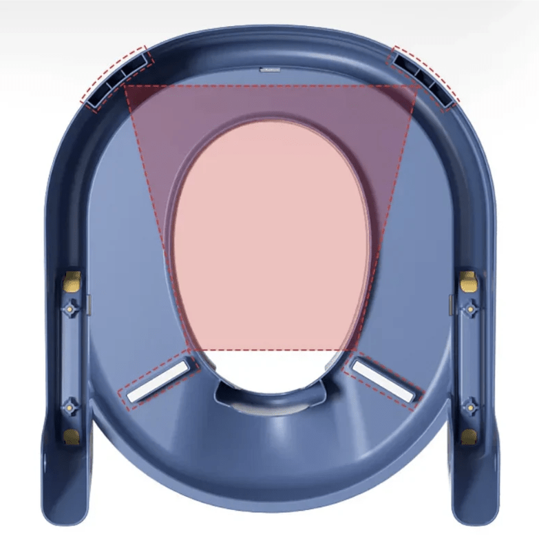 Avelena | EasyPotty – Ergonomischer Toilettensitz mit kinderfreundlichem Design für einfaches Töpfchentraining
