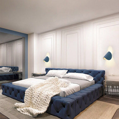 Avelena | Eveline Modern Geometric LED 4 Color Wall Light Indoor/Outdoor Metal